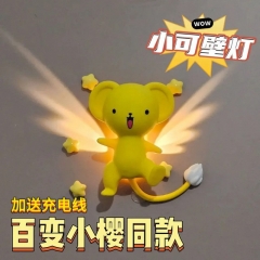 Card Captor Sakura Cartoon Anime PVC Figure Nightlight