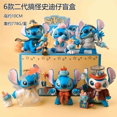 6款二代搞怪史迪仔盲盒
