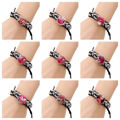 24 Styles Hazbin Hotel Cartoon Anime Alloy Bracelet