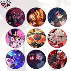 19 Styles Helluva Boss Cartoon Pin Anime Tinplate Brooch