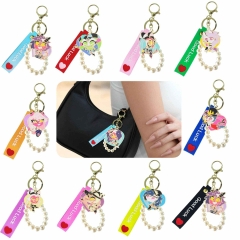 10 Styles Helluva Boss Cartoon Anime Alloy Keychain