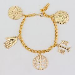 2 Styles Divergent Cartoon Anime Alloy Bracelets