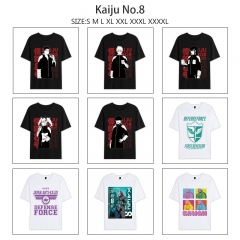 14 Styles Kaiju No. 8 Cartoon Anime Short Sleeve T-shirt