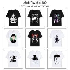 12 Styles Mob Psycho 100 Cartoon Anime Short Sleeve T-shirt