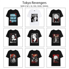 9 Styles Tokyo Revengers Cartoon Anime Short Sleeve T-shirt