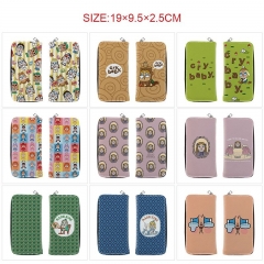 11 Styles Crybaby Cartoon PU Purse Anime Long Wallet