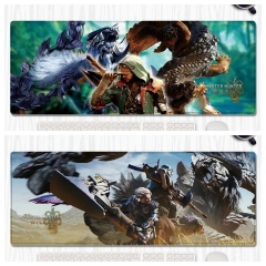 80*30*0.3cm 2 Styles Monster Hunter Cartoon Anime Mouse Pad