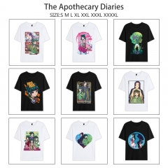 11 Styles The Apothecary Diaries Cartoon Anime Short Sleeve T-shirt