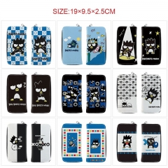 9 Styles Sanrio BADBADTZ-MARU Cartoon PU Purse Anime Long Wallet