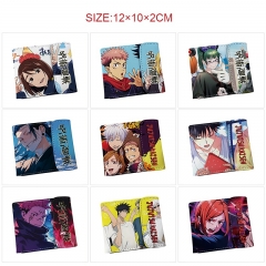 10 Styles Jujutsu Kaisen Cartoon Purse Anime Short Wallet