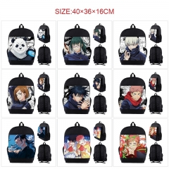 10 Styles Jujutsu Kaisen Cartoon Anime Backpack Bag