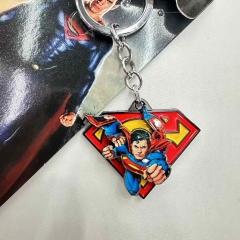Superman Cartoon Anime Alloy Keychain