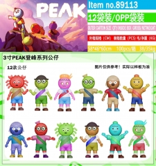 3寸PEAK登峰系列公仔12款公仔 0PP袋装