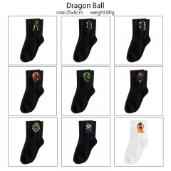 12 Styles Dragon Ball Z Cartoon Character Pattern Anime Long Socks