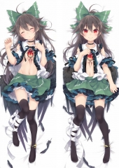 2 Sizes Touhou Project Cartoon Sexy Girls Square Anime Pillow Case