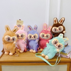 6 Styles POP MART Labubu Cartoon Anime Plush Crossbody Bag