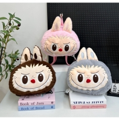 3 Styles POP MART Labubu Cartoon Plush Anime Backpack Bag