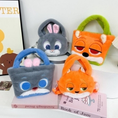 4 Styles Capybara Cartoon Plush Anime Crossbody Bag