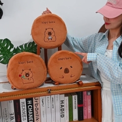 3 Styles kapybara Cartoon Plush Anime Backpack Bag