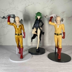 3 Styles One Punch Man Cartoon Anime PVC Figures