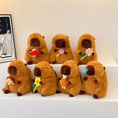 7 Styles Capybara Cartoon Plush Anime Backpack Bag