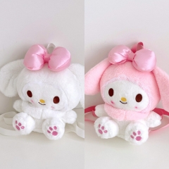 2 Styles Cute Rabbit Cartoon Plush Anime Backpack Bag
