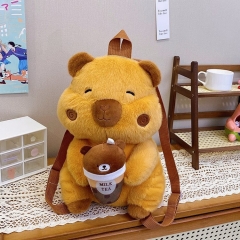30cm Capybara Cartoon Plush Anime Backpack Bag