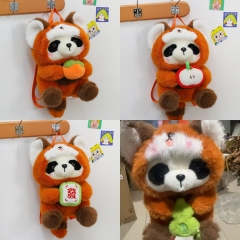 4 Styles Panda Cartoon Plush Anime Backpack Bag
