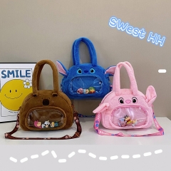 3 Styles Capybara Cartoon Plush Anime Crossbody Bag