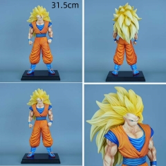 七龙珠 plan b 超级赛亚人3代 超三 孙悟空 盒装手办 高31.5cm 一箱18个
