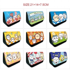 10 Styles Chiikawa Cartoon Pattern Pencil Case Anime Pencil Bag