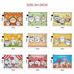 10 Styles Chiikawa Cartoon Pattern Anime File Pocket