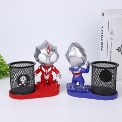 可爱宇宙超人跨境卡通笔筒摆件毕业学生礼物办公室桌面摆饰收纳桶