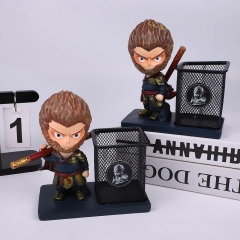 Q版WUKONG黑神话悟空卡通笔筒摆件毕业学生礼物办公室桌面收纳桶