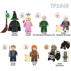 7 Styles Wicked Cartoon Anime Miniature Building Blocks