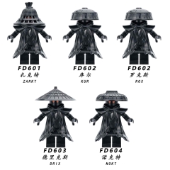 5 Styles LEGO Ninjago Cartoon Anime Miniature Building Blocks
