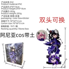 间谍过家家 火影忍者 阿尼亚 cos 带土 盒装手办 高19cm 一箱70个