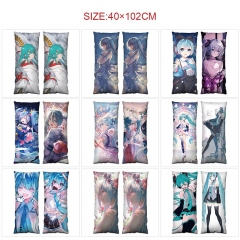 初音未来-9款 动漫40X102抱枕（含枕芯）