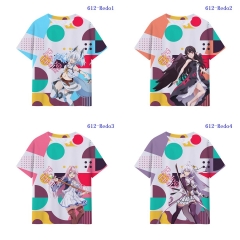 5 Styles Redo of Healer Cartoon Pattern Anime T-shirt