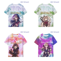 5 Styles Silent Witch Cartoon Pattern Anime T-shirt
