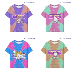 5 Styles Sanrio Cartoon Pattern Anime T-shirt
