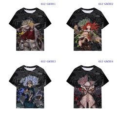 5 Styles Gachiakuta Cartoon Pattern Anime T-shirt