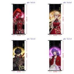 40*102cm 5 Styles Solo Leveling Cartoon Wallscrolls Waterproof Anime Wallscrolls
