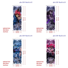 2 Sizes 5 Styles Hazbin Hotel Cartoon Wallscrolls Waterproof Anime Wallscrolls