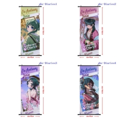40*102cm 5 Styles The Apothecary Diaries Cartoon Wallscrolls Waterproof Anime Wallscrolls