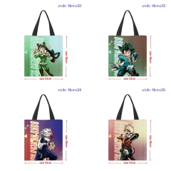 我的英雄学院My Hero Academia(Hero ) 黑色手提袋33x38