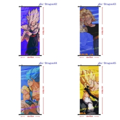 40*102cm 5 Styles Dragon Ball Z Cartoon Wallscrolls Waterproof Anime Wallscrolls