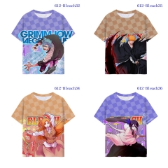 5 Styles Bleach Cartoon Pattern Anime T-shirt