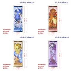 2 Sizes 5 Styles Pokemon Cartoon Wallscrolls Waterproof Anime Wallscrolls