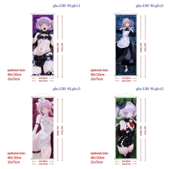 2 Sizes 5 Styles Call of the Night Cartoon Wallscrolls Waterproof Anime Wallscrolls